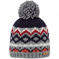 BARTS MONZ BEANIE HEATHER GREY