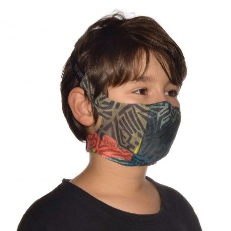 BUFF FILTER MASK KIDS STONY GREEN 2021 Buff - 4