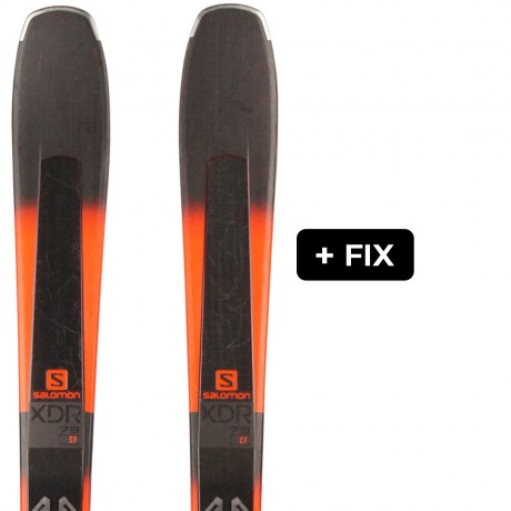SALOMON XDR 79 CF + FIX XT10