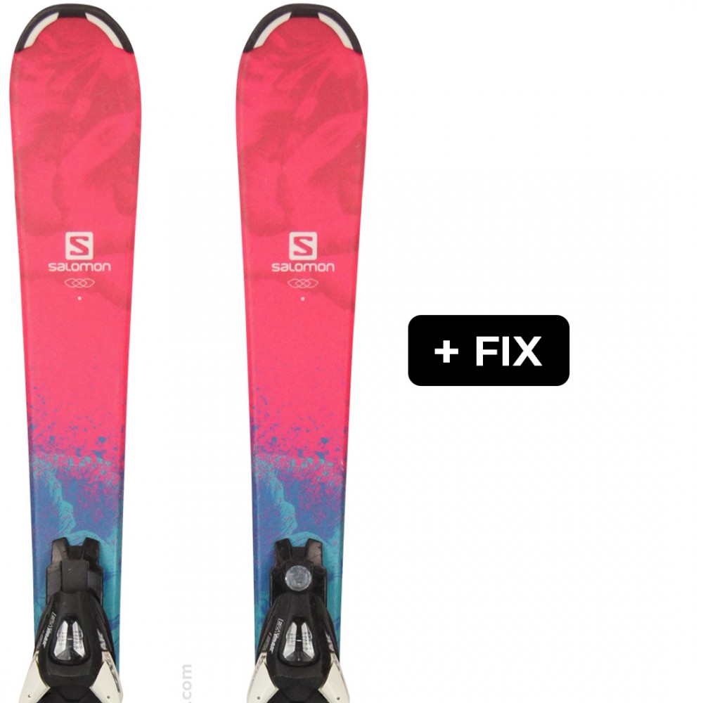 SALOMON QST LUX JR S + FIXATION EZY5