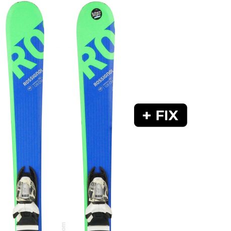 ROSSIGNOL EXPERIENCE PRO JR + XPRESS JR 7 B83 Black White