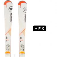 ROSSIGNOL FAMOUS 8 + XPRESS W 11 B83 White Red