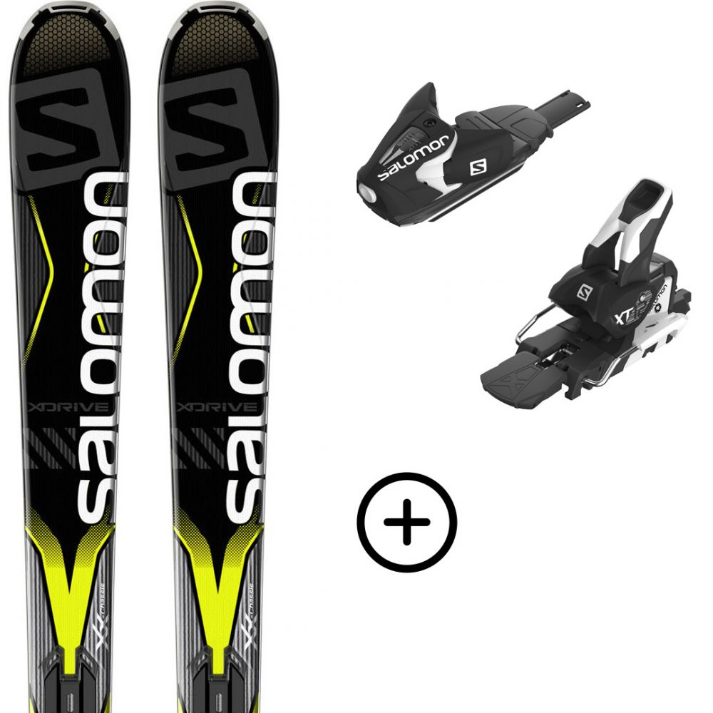 Pack ski Salomon Xdrive 8.3 + Salomon 12 : Labourseauxskis.com