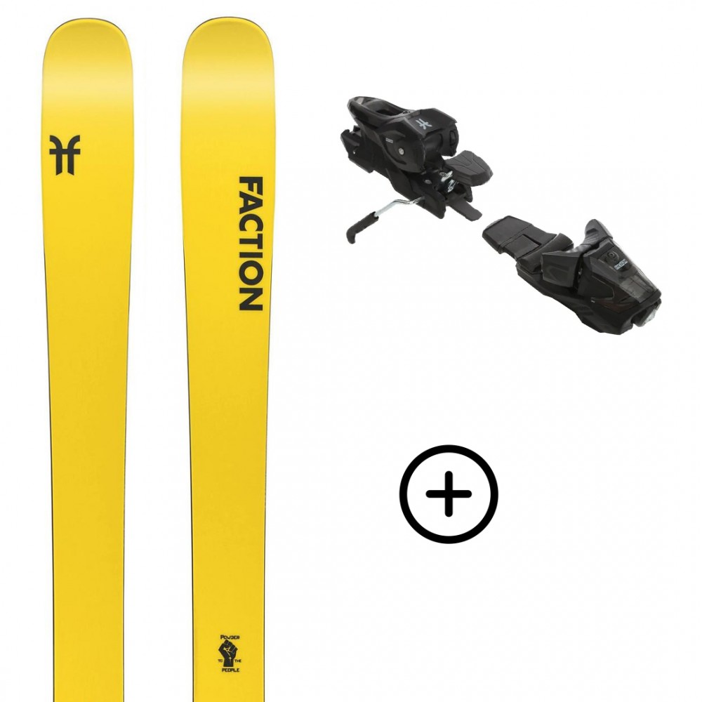 FACTION DICTATOR 2.0 YTH PRE-MOUNTED + Salomon M10 GW Faction - 1 FACTION DICTATOR 2.0 YTH PRE-MOUNTED + Salomon M10 GW Faction - 1