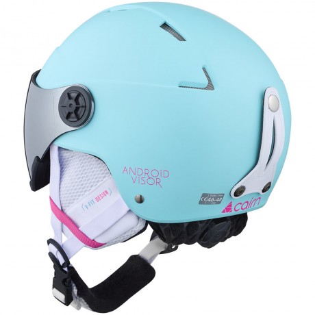 CAIRN ANDROID VISOR J TURQUOISE NEON PINK Cairn - 2