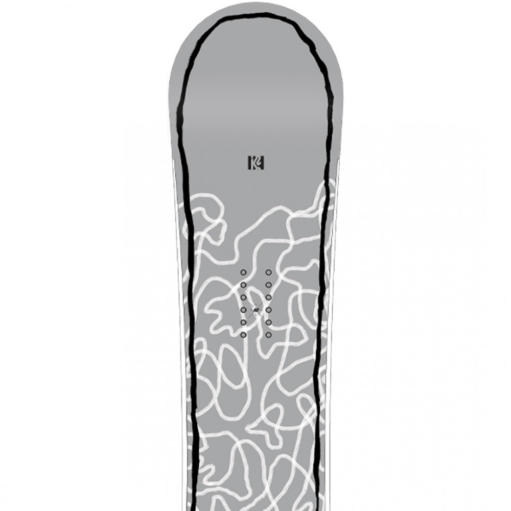 K2 - Planche De Snowboard Standard Noir Homme - Homme - Noir