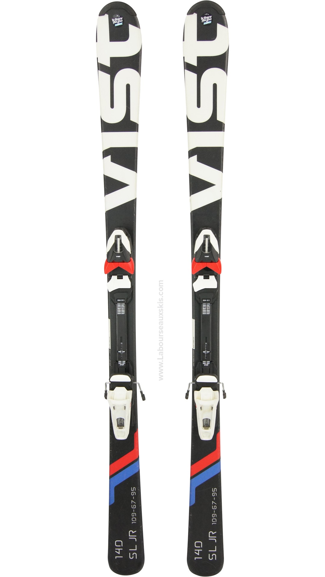 Pack ski Vist Sl Jr + Vis Jr 2-7 (120 - 150cm) 