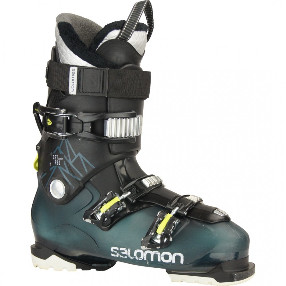 SALOMON QST ACCESS R80 BLACK GREEN 