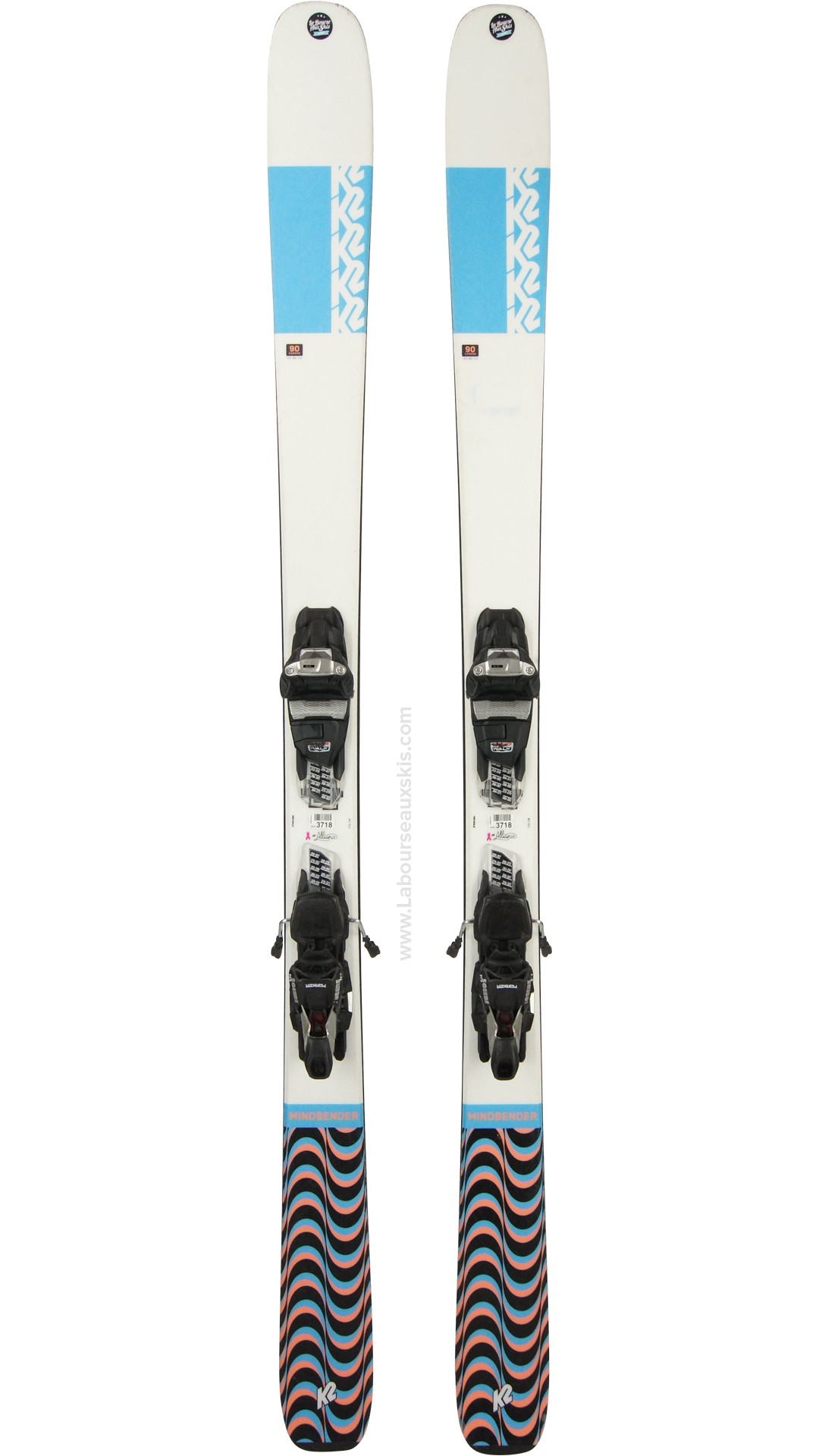 K2 Mind 観れ Bender 90 スキー 127-90-113