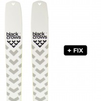 BLACK CROWS SOLIS + MARKER ALPINIST 