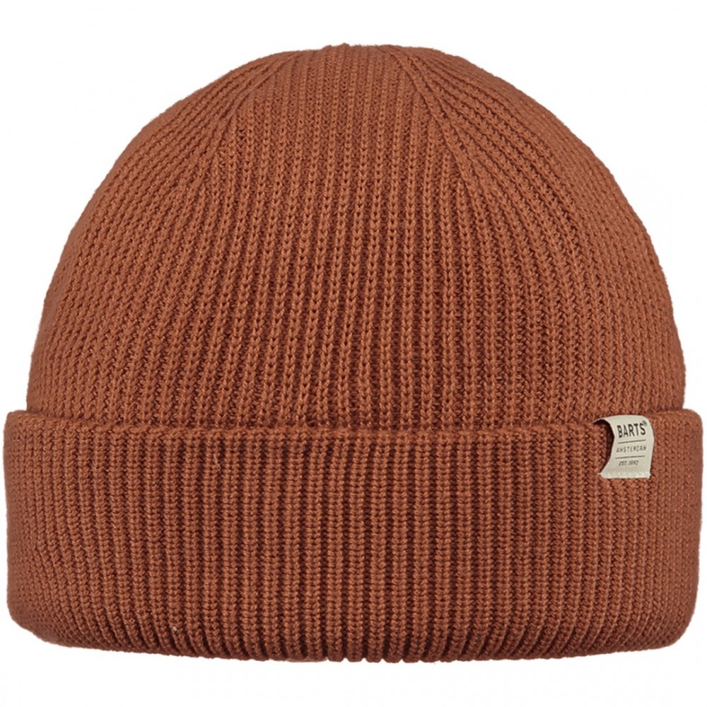 BARTS STONEL BEANIE RUST 