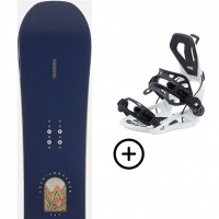 K2 COLD SHOULDER + SP FT360 BLACK/WHITE Labourseauxskis - 1