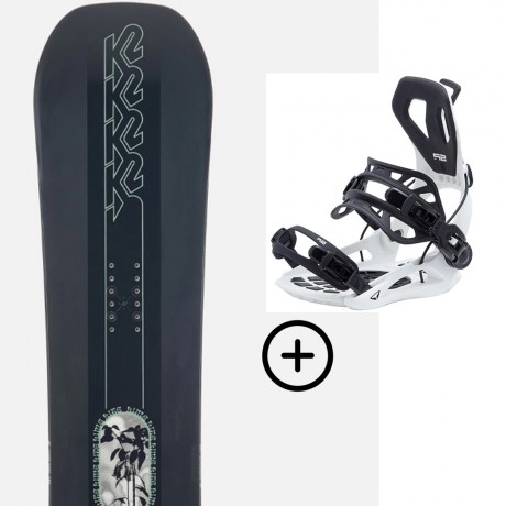 K2 LIME LITE + SP FT360 BLACK/WHITE Labourseauxskis - 1