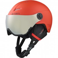 CAIRN ANDROID VISOR J MAT BRIGHT RED 