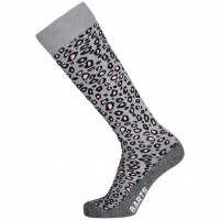 BARTS SKISOCK ANIMAL PRINT GREY 