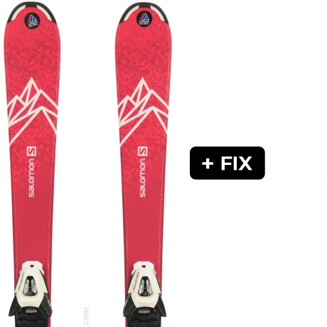 SALOMON QST LUX JR S + SALOMON  C5 
