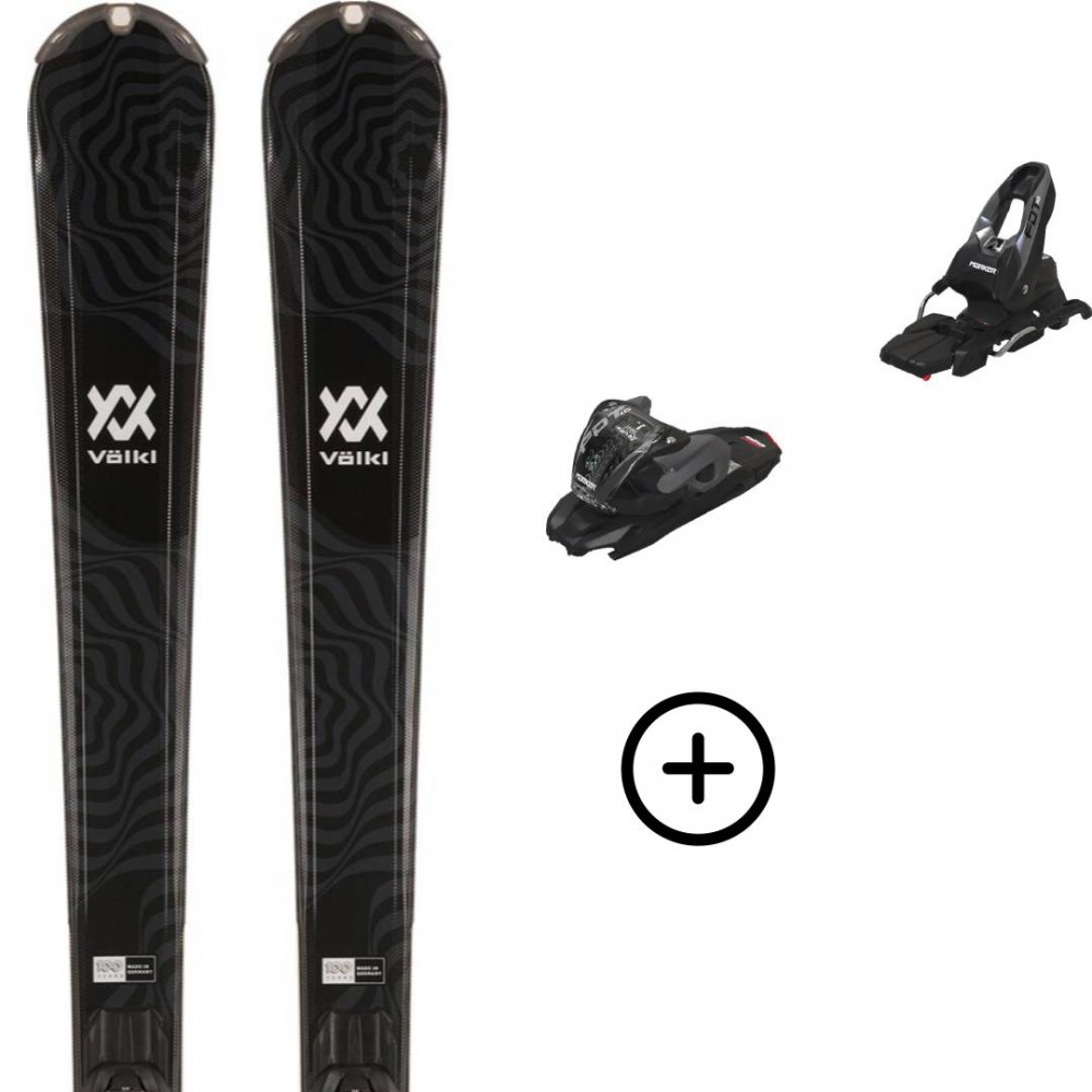 VOLKL FLAIR 7.2 BLACK/WH W + FDT TP 10 80mm Volkl - 1