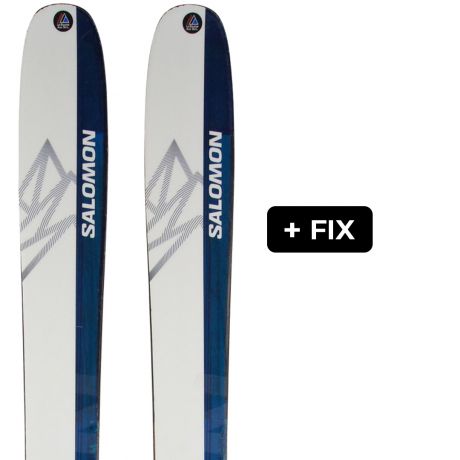 SALOMON QST ECHO 106 + SALOMON STRIVE 11