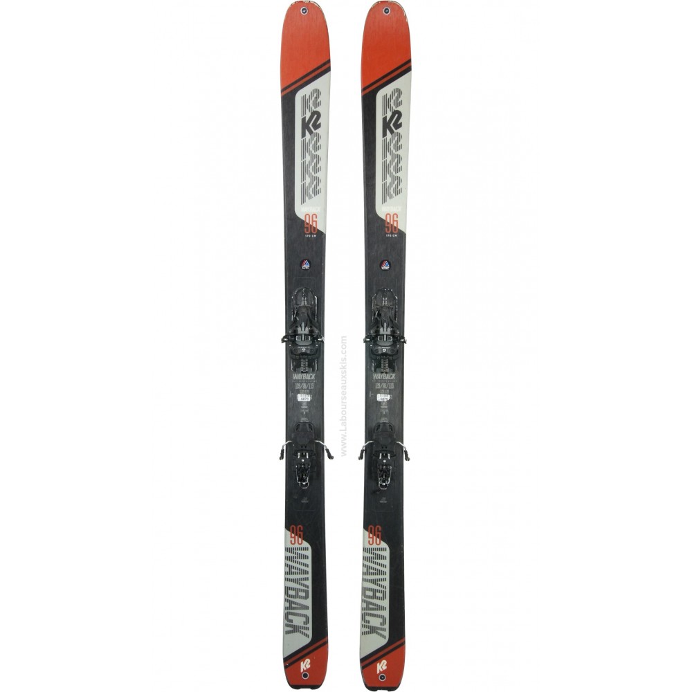 K2 WAYBACK 96 + PEAU + MARKER ALPINIST 10 