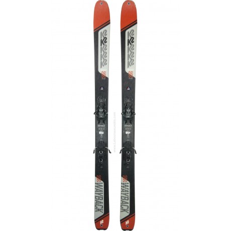 K2 WAYBACK 96 + PEAU + MARKER ALPINIST 10 