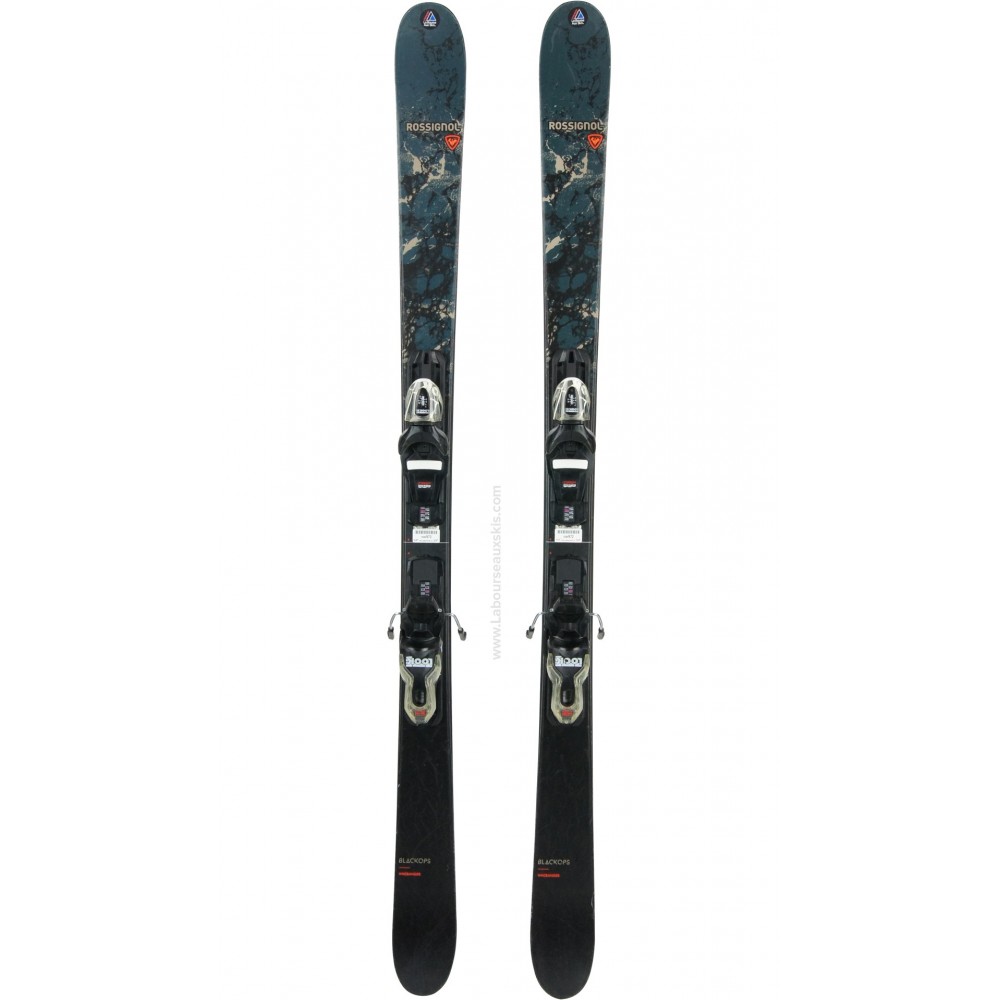 ROSSIGNOL BLACKOPS WHIZBANGER + XPRESS JR 7 GW B83 BLACK 