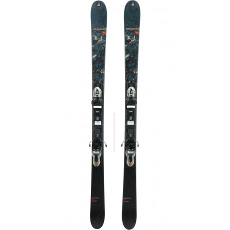 ROSSIGNOL BLACKOPS WHIZBANGER + XPRESS JR 7 GW B83 BLACK 