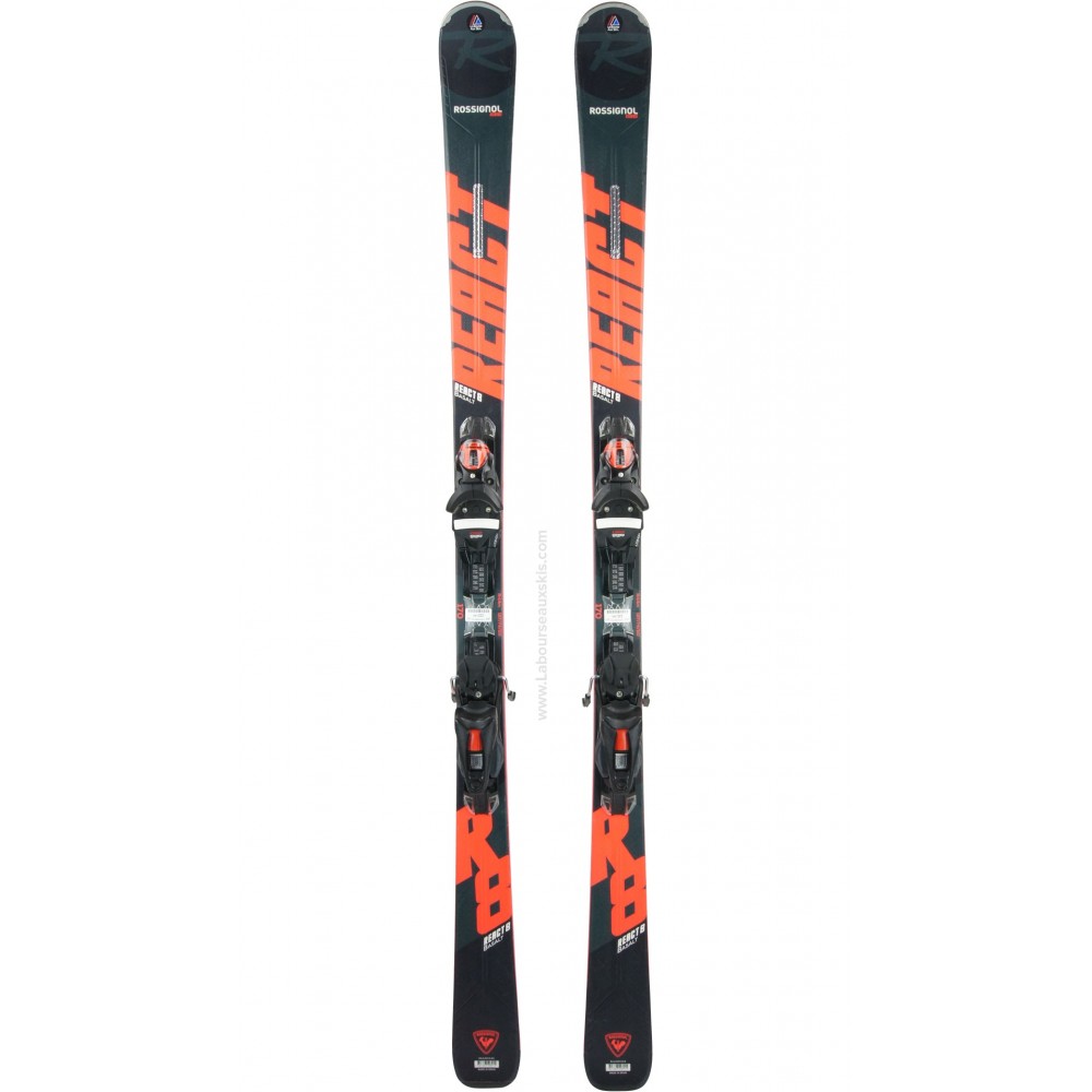 ROSSIGNOL REACT 8 BASALT + NX 12 KONECT GW B80 