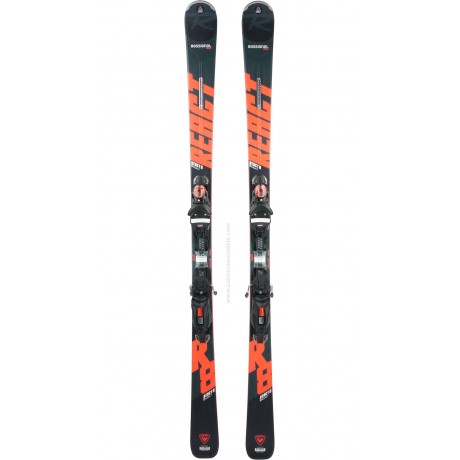 ROSSIGNOL REACT 8 BASALT + NX 12 KONECT GW B80 
