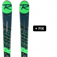 ROSSIGNOL REACT R4 + XPRESS 10 B83 BLACK WHITE 