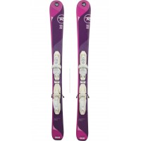 ROSSIGNOL TEMPTATION PRO W   + KID-X 4 B76 White Silver 