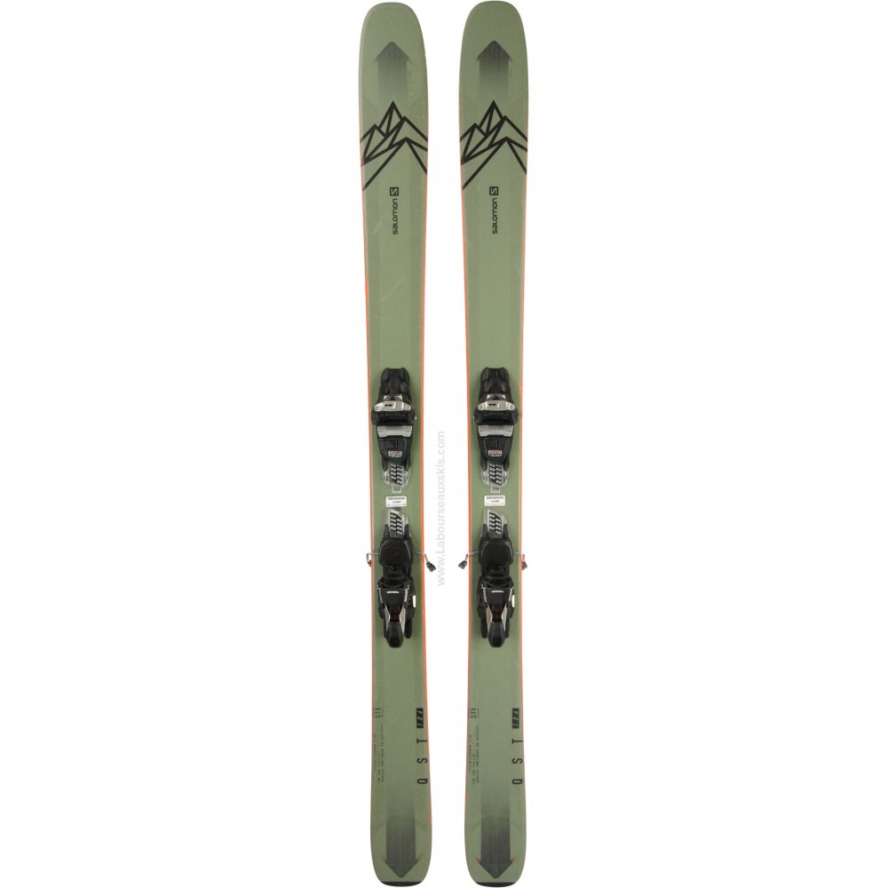 salomon qst 106   181cm マーカー Salomon QST 106 Skis 2022 | evo
