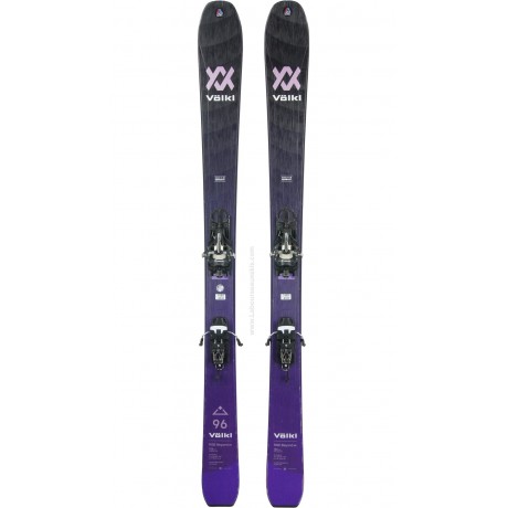 VOLKL RISE BEYOND 96 W + PEAU + MARKER ALPINIST 8 