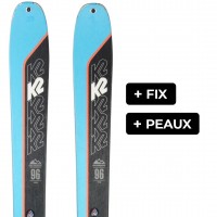 K2 TALKBACK 96 + PEAU + MARKER ALPINIST 8 