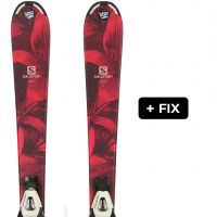 SALOMON QST LUX JR S + SALOMON C5