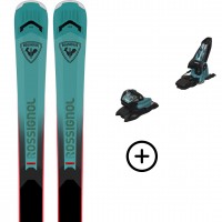ROSSIGNOL ARCADE 88 + MARKER GRIFFON 13 POWDER BLUE Labourseauxskis - 1