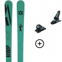 VOLKL REVOLT 86 + MARKER GRIFFON 13 POWDER BLUE Labourseauxskis - 1