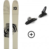 VOLKL REVOLT 101 + MARKER GRIFFON 13 BLACK Labourseauxskis - 1