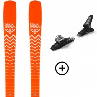 BLACK CROWS MIRUS COR + MARKER GRIFFON 13 BLACK Black crows - 1