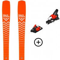 BLACK CROWS MIRUS COR+ SALOMON N STRIVE 14 ORANGE Labourseauxskis - 1