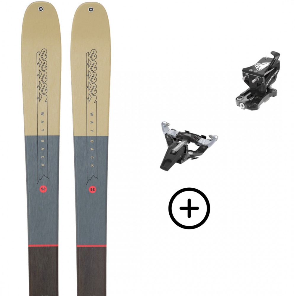 K2 WAYBACK 92 + DYNAFIT SPEED TURN BLACK/SILVER Labourseauxskis - 1