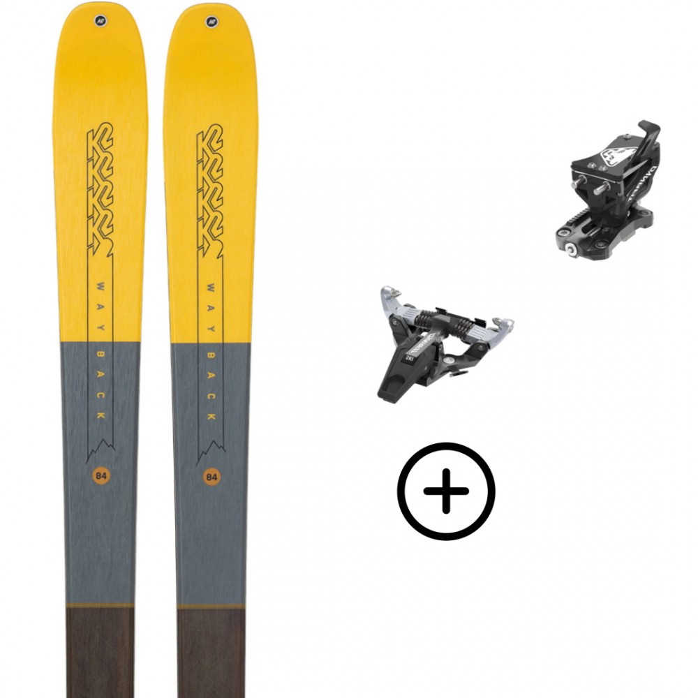 K2 WAYBACK 84 + DYNAFIT SPEED TURN BLACK/SILVER Labourseauxskis - 1