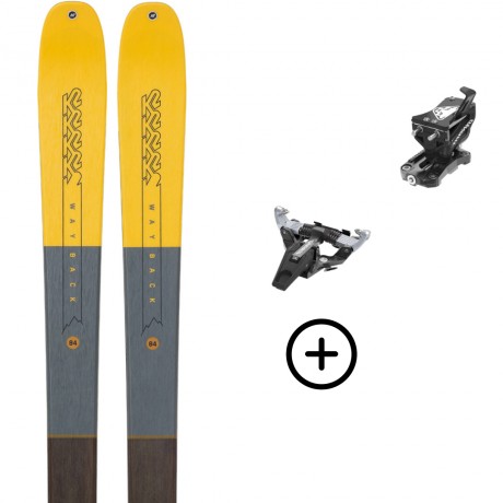 K2 WAYBACK 84 + DYNAFIT SPEED TURN BLACK/SILVER Labourseauxskis - 1
