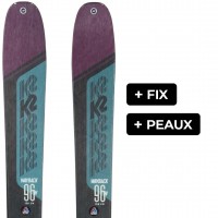 K2 WAYBACK 96W + PEAU +  MARKER ALPINIST 8 
