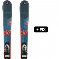 ROSSIGNOL EXPERIENCE PRO JR + XPRESS JR 7 GW B83 BLACK 