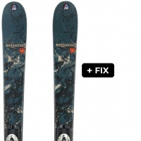 ROSSIGNOL BLACKOPS WHIZBANGER + XPRESS JR 7 GW B83 BLACK 